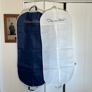 2 Oscar de la Renta garment bags
